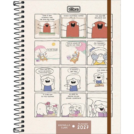 Foto ilustrativa Planner Espiral M7 Rafa Tuma