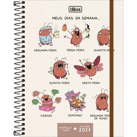 Foto ilustrativa Planner Espiral M7 Rafa Tuma