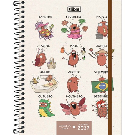 Foto ilustrativa Planner Espiral M7 Rafa Tuma