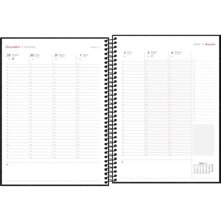 Foto ilustrativa Planner Executivo Espiral 20 x 27,5 cm Cambridge 2026