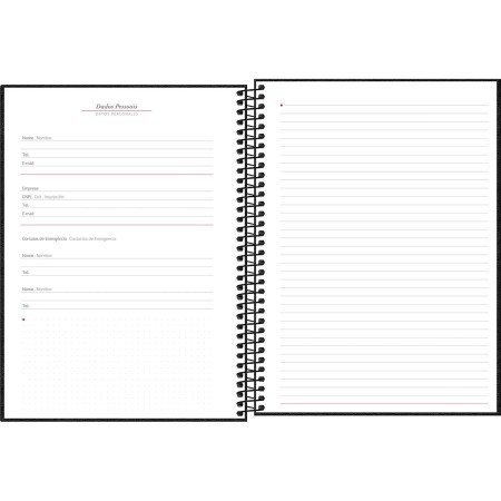 Foto ilustrativa Planner Executivo Espiral 20 x 27,5 cm Cambridge 2027