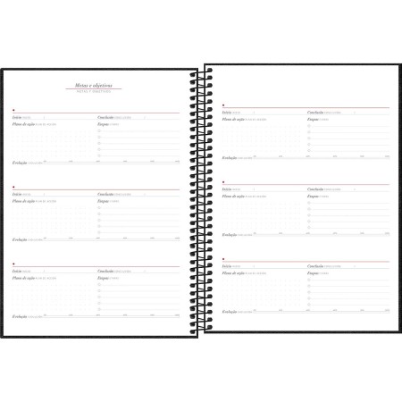 Foto ilustrativa Planner Executivo Espiral 20 x 27,5 cm Cambridge 2027