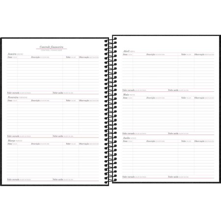 Foto ilustrativa Planner Executivo Espiral 20 x 27,5 cm Cambridge 2027
