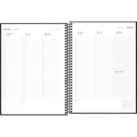 Foto ilustrativa Planner Executivo Espiral 20 x 27,5 cm Cambridge 2027