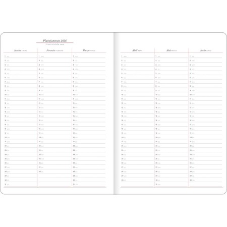 Foto ilustrativa Planner Executivo Grampeado 17,8 x 25,4 cm Cambridge 90 G 2026