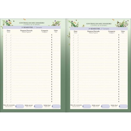 Foto ilustrativa Planner Grampeado 14 x 20 cm Naturalis 90 G 2027