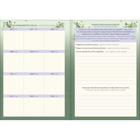 Foto ilustrativa Planner Grampeado 14 x 20 cm Naturalis 90 G 2027