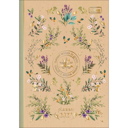 Foto ilustrativa Planner Grampeado 14 x 20 cm Naturalis 90 G 2027