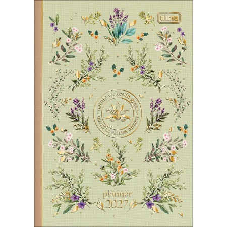 Foto ilustrativa Planner Grampeado 14 x 20 cm Naturalis 90 G 2027