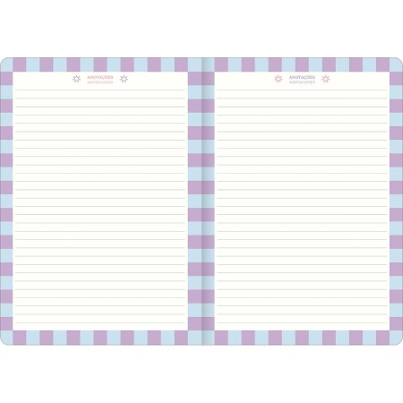 Foto ilustrativa Planner Grampeado 17,8 x 25,4 cm Happy 90 G 2026