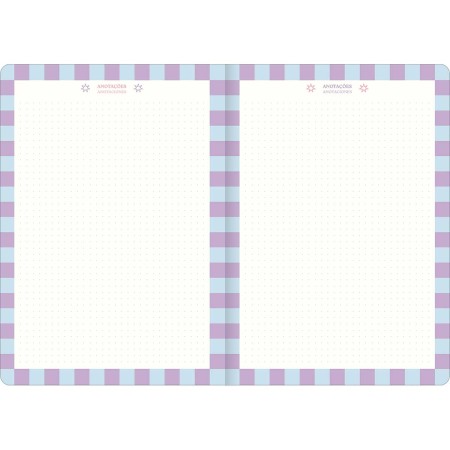 Foto ilustrativa Planner Grampeado 17,8 x 25,4 cm Happy 90 G 2026