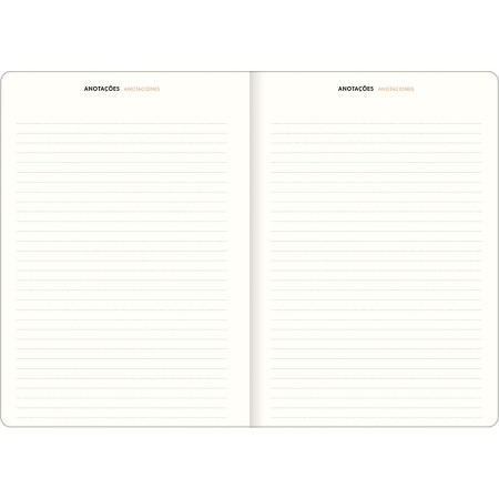 Foto ilustrativa Planner Grampeado 17,8 x 25,4 cm Kraftwork 90 G 2026