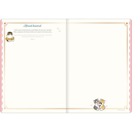 Foto ilustrativa Planner Grampeado 17,8 x 25,4 cm Mofusand 90G 2027