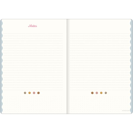 Foto ilustrativa Planner Grampeado 17,8 x 25,4 cm Mofusand 90G 2027