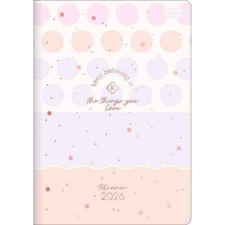 Foto ilustrativa Planner Grampeado 17,8 x 25,4 cm Soho 90 G 2026