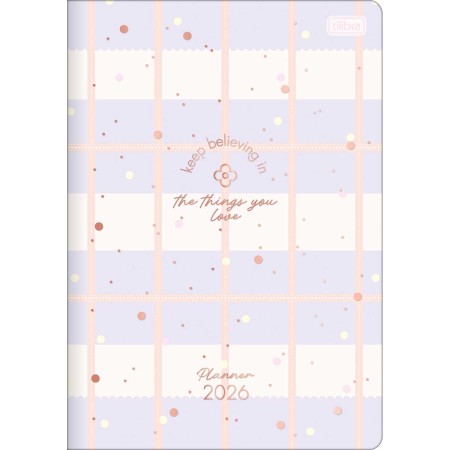 Foto ilustrativa Planner Grampeado 17,8 x 25,4 cm Soho 90 G 2026