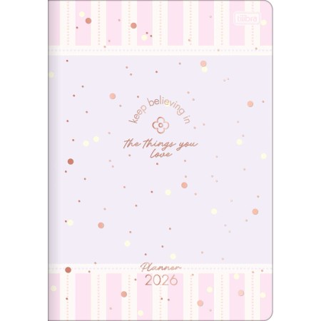 Foto ilustrativa Planner Grampeado 17,8 x 25,4 cm Soho 90 G 2026