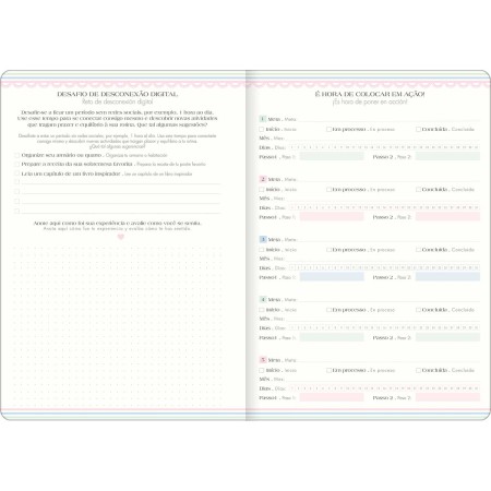 Foto ilustrativa Planner Grampeado 17,8 x 25,4 cm Soho 90 G 2027