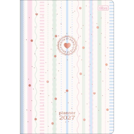 Foto ilustrativa Planner Grampeado 17,8 x 25,4 cm Soho 90 G 2027