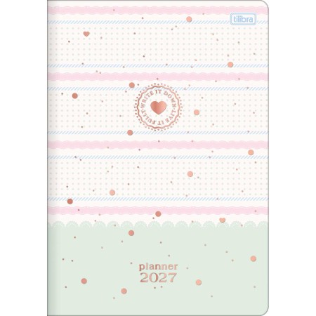 Foto ilustrativa Planner Grampeado 17,8 x 25,4 cm Soho 90 G 2027