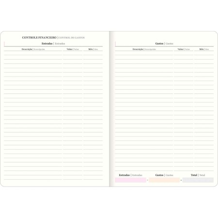 Foto ilustrativa Planner Grampeado 17,8 x 25,4 cm West Village 90 G 2026