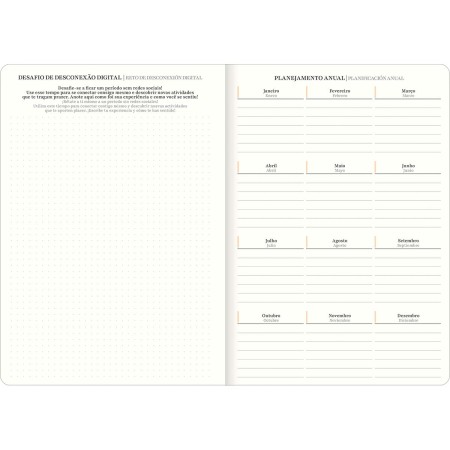 Foto ilustrativa Planner Grampeado 17,8 x 25,4 cm West Village 90 G 2026