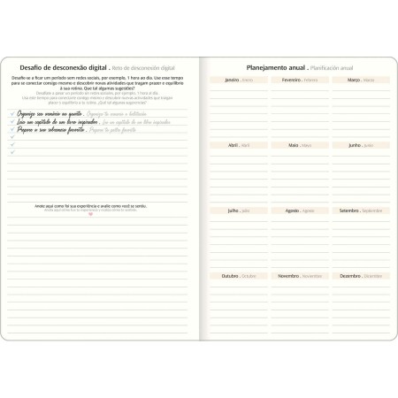 Foto ilustrativa Planner Grampeado 17,8 x 25,4 cm West Village 90 G 2027