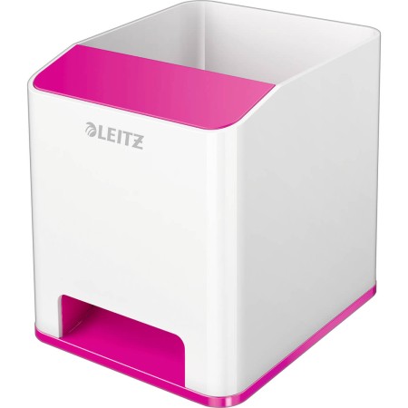 Foto ilustrativa Porta Canetas Suporte de Celular Leitz WOW Pink