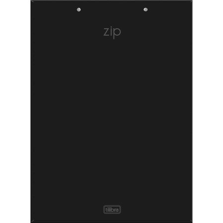 Foto ilustrativa Prancheta A4 Decorada Zip com Prendedor Metálico