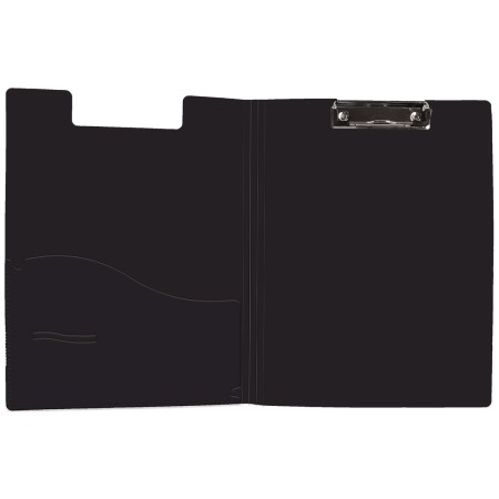 Foto ilustrativa Prancheta Com Capa - Preta