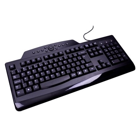 Foto ilustrativa Pro Fit Teclado Multimídia USB