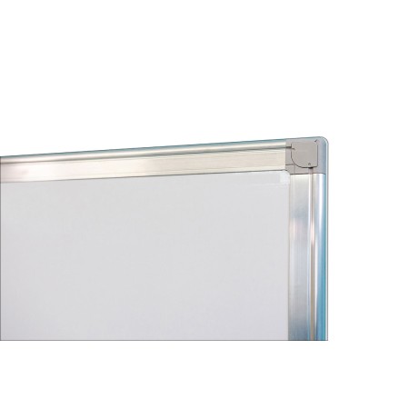 Foto ilustrativa Quadro Branco Magnético Moldura Alumínio 60x40cm