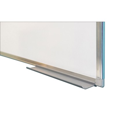 Foto ilustrativa Quadro Branco Magnético Moldura Alumínio 90x60cm