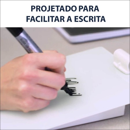 Foto ilustrativa Quadro Branco Vidro Multitarefas