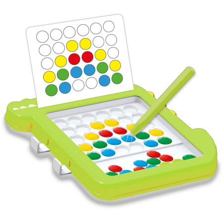 Foto ilustrativa Quadro de Desenho Magnético Jacaré 14cm x 17cm