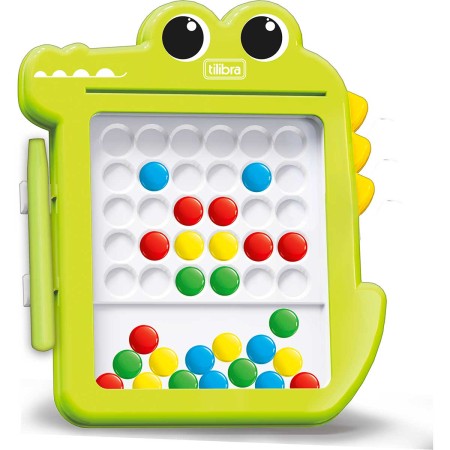 Foto ilustrativa Quadro de Desenho Magnético Jacaré 14cm x 17cm