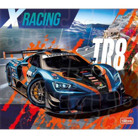 Foto ilustrativa Quebra-Cabeça 24 Peças X-Racing