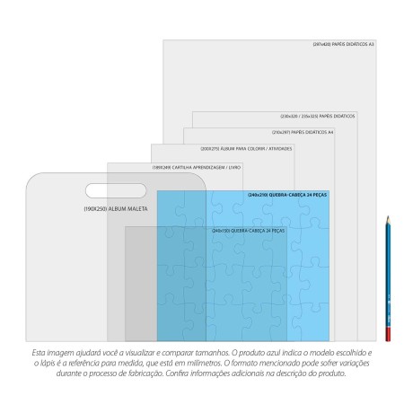 Foto ilustrativa Quebra-Cabeça 24 Peças X-Racing