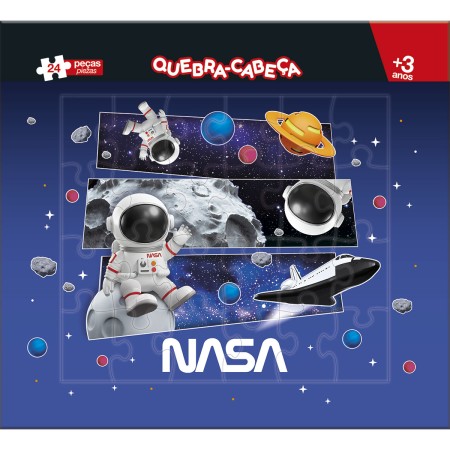 Foto ilustrativa Quebra-Cabeça Blister Nasa 24 Peças