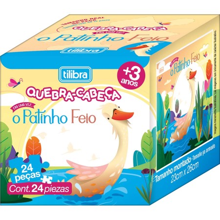 Foto ilustrativa Quebra-Cabeças 12 Peças Era uma Vez