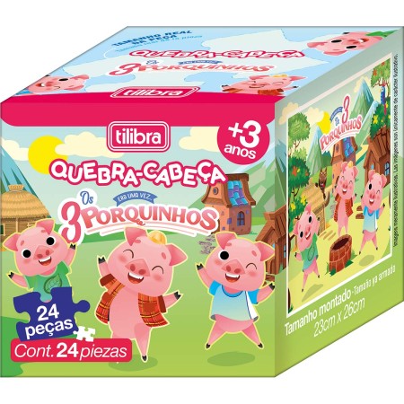 Foto ilustrativa Quebra-Cabeças 12 Peças Era uma Vez