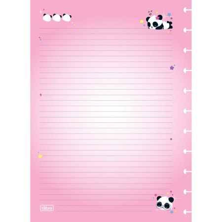 Foto ilustrativa Refil para Tilidisco Universitário Lovely Friend 50 Folhas