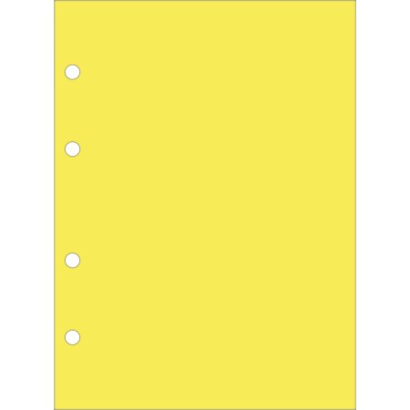 Foto ilustrativa Refil Tiliflex para Caderno Argolado Colegial Neon Kori 80 Folhas