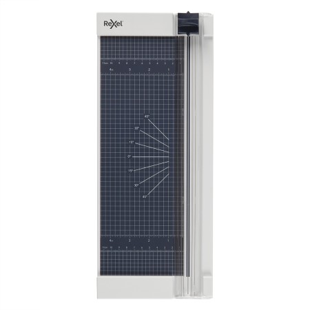 Foto ilustrativa Refiladora de Mesa 8 Folhas A4 Rexel Base 30x15cm ClassiCut 1208P