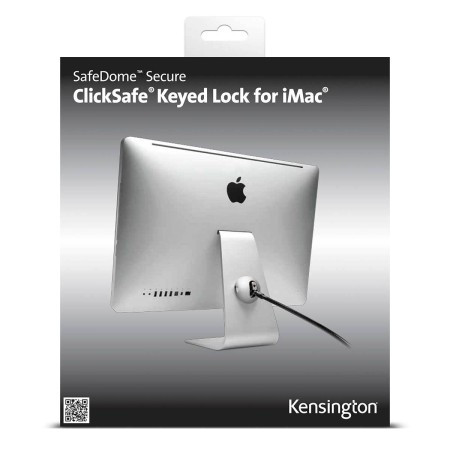 Kensington SafeDome Secure ClickSafe Kabelslot zwart - kabelslot (zwart, keyed, 203 mm, 76 mm, 178 mm, 1 stuks