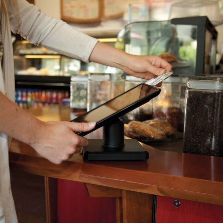 Foto ilustrativa SecureBack Suporte de bancada para Tablets - M Series