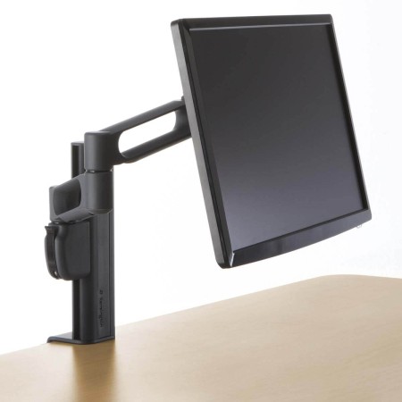 Foto ilustrativa Suporte de Mesa Ergonômico Estendido para 1 Monitor