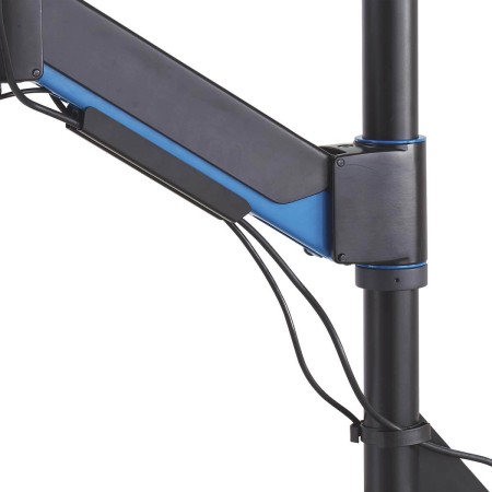 Foto ilustrativa Suporte Ergonômico para 1 Monitor e Estação de Trabalho