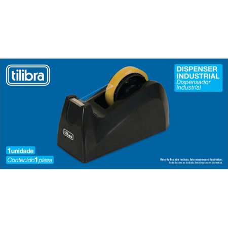 Foto ilustrativa Suporte para Fita Adesiva Industrial Preto