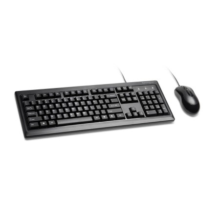 Foto ilustrativa Teclado e Mouse com Fio